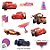 Mini Personagens Decorativos - Carros - Disney Original - 12 unidades - Regina - Rizzo - Imagem 2