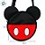 Bolsa Transversal - Mickey Mouse Clássico - 22x18cm - Disney Original - 1 unidade - Rizzo - Imagem 3