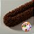 Haste de Chenille de Pelúcia 101cm - Pelo de Coelho - Marrom - 1 unidade - Art Montagem - Rizzo - Imagem 1