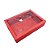 Caixa Coraçã Plano - 1 Cavidade - Vermelho - 12,5x16,5cm - 5 unidades - Rizzo - Imagem 2