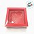 Caixa Coração Diamantado - 1 Cavidade - Vermelho - 10x10x3cm - 5 unidades - Crystal - Rizzo - Imagem 3