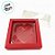 Caixa Coração Diamantado - 1 Cavidade - Vermelho - 10x10x3cm - 5 unidades - Crystal - Rizzo - Imagem 4