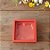 Caixa Coração Diamantado - 1 Cavidade - Vermelho - 13x13x3cm - 5 unidades - Crystal - Rizzo - Imagem 1
