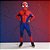 Fantasia Infantil Homem Aranha - Macacão Longo e Máscara - M de 6 a 8 anos - Disney Original - 1 unidade - Rizzo - Imagem 1