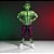 Fantasia Infantil Hulk - Macacão Longo e Máscara - M de 6 a 8 anos - Disney Original - 1 unidade - Rizzo - Imagem 1