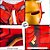 Fantasia Infantil Homem de Ferro - Macacão Longo e Máscara - G de 8 a 10 anos - Disney Original - 1 unidade - Rizzo - Imagem 8
