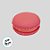 Macaron Fake com Imã - Vermelho - 5cm - 1 unidade - Rizzo - Imagem 2