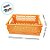 Cesta de Plástico Para Decoração - Laranja - 17x11x6cm - 1 unidade - Rizzo - Imagem 5