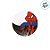 Adesivo Redondo - Homem Aranha - 4x4cm - Disney Original - 10 unidades - Cromus - Rizzo - Imagem 2