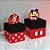 Caixa Pop Up - Mickey e Minnie - M 9x9x11cm - Disney Original - 10 unidades - Cromus - Rizzo - Imagem 1