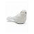 Passarinho Decorativo de Cerâmica - Branco - 7cm - 1 unidade - Rizzo - Imagem 1