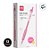 Caneta Gel Retrátil com Grip Colorido - Ponta Bullet 0.5mm Rosa - Caixa - 12 unidades - Deli - Rizzo - Imagem 4