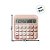 Calculadora 12 Dígitos com Teclado Mecânico  - Rosa - 14x13,5x3,2cm - 1 unidade - Deli - Rizzo - Imagem 3
