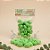 Ovinhos de Páscoa Decorativos Verde com Manchinhas - 3cm  - 25 unidades - Rizzo - Imagem 1
