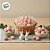 Ovinhos de Páscoa Decorativos Granulados Rosa - 3cm  - 25 unidades - Rizzo - Imagem 4