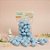 Ovinhos de Páscoa Decorativos Azul com Manchinhas - 3cm  - 25 unidades - Rizzo - Imagem 1