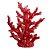 Enfeite Decorativo de Resina - Coral - Vermelho - 23x18cm - 1 unidade - Rizzo - Imagem 2