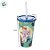 Copo de Plástico com Tampa e Canudo - Zootopia - 500ml - Disney Original - 1 unidade - Plasútil - Rizzo - Imagem 3