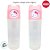 Porta Escovas Hello Kitty - Rosa - 370ml - 1 unidade - Plasútil - Rizzo - Imagem 2