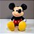 Pelúcia Mickey Mouse 18cm - Disney Original - 1 unidade - Fun - Rizzo - Imagem 1