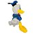 Pelúcia Pato Donald - Turma do Mickey Mouse - 28cm - Disney Original - 1 unidade - Fun - Rizzo - Imagem 5