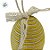 Enfeite Para Pendurar de Páscoa - Ovo Barbante - Amarelo - 6x8cm - 1 unidade - Rizzo - Imagem 2