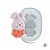 Molde de Silicone Coelho Engravatado Ref. 11 Flexarte Rizzo Confeitaria - Imagem 3