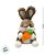 Coelho de Pelúcia Marrom - Segurando Cenoura - 30cm - 1 unidade - Rizzo - Imagem 6