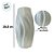 Vaso Decorativo - Onda - Branco Perolado - 25cm - 1 unidade - Rizzo - Imagem 3