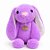 Coelho de Pelúcia Roxo com Tag - 30cm - 1 unidade - Rizzo - Imagem 2