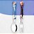 Kit Colher e Garfo Infantil - Elsa e Anna - Frozen - 1 unidade - Disney Original - Rizzo - Imagem 1
