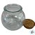 Pote de Vidro Formato Bolha com Tampa de Rolha - 6x6cm - 100ml - 1 unidade - Rizzo - Imagem 5
