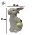 Coelho da Páscoa Decorativo de Porcelana - 12cm - 1 unidade - FlorArte - Rizzo - Imagem 3