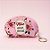 Chaveiro Bolsinha Porta Moedas - Rosa - Mãe Amor Eterno - 11x7x3cm - 1 unidade - Rizzo - Imagem 1