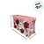 Necessáire Transparente - Rosa - Mãe Eu Te Amo - 20x12x8cm - 1 unidade - Rizzo - Imagem 3