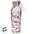 Garrafa Transparente com Alça - Flores Roxo e Rosa - Minha Mãe é Uma Rainha - 550ml - 1 unidade - Rizzo - Imagem 2