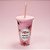 Copo com Canudo e Tampa - Rosa Claro - Mãe Amor Eterno - 600ml - 1 unidade - Rizzo - Imagem 1