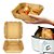 Forro de Papel Antiaderente Quadrado para Airfryer - 16x4,5cm - 25 unidades - Wyda - Rizzo - Imagem 3