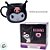 Caneca de Cerâmica Decorativa - Kuromi - 10x12cm - Hello Kitty - 1 unidade - Zonacriativa - Rizzo - Imagem 2