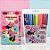 Conjunto Canetinha e Lápis de Cor Jumbo - Minnie Mouse - Disney Original - 1 unidade - Molin - Rizzo - Imagem 1