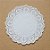 Fundo Rendado de Papel - Branco - 35cm  - 24 unidades - Rizzo - Imagem 1