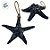 Enfeite Decorativo Para Pendurar - Estrela do Mar - Azul Escuro - 17cmx17cm - 1 unidade - Rizzo - Imagem 2