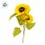 Haste Flor Permanente - Girassóis - Amarelo - 66cm - 1 unidade - Rizzo - Imagem 2