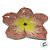 Enfeite Decorativo em Cerâmica - Flor Rosa - 14,5x14,5x2cm - 1 unidade - FlorArte - Rizzo - Imagem 4