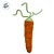 Cenoura Decorativa de Haste de Chenille - 28,5cm - 1 unidade - Rizzo - Imagem 2