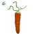 Cenoura Decorativa de Haste de Chenille - 15cm - 1 unidade - Rizzo - Imagem 2
