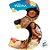 Vela Pick - Moana Nº3 - 13cm  - 1 unidade - Disney Original  - Rizzo - Imagem 3