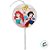 Vela Plana Adesivada Pick - Princesas  - 1 unidade - Disney Original  - Rizzo - Imagem 2