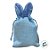 Saco de Páscoa com Orelha - Azul -13x12cm - 1 unidade - Rizzo - Imagem 3