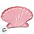 Bandeja Decorativa - Concha Rosa Perola - 22x22x2cm - 1 unidade - Rizzo - Imagem 2